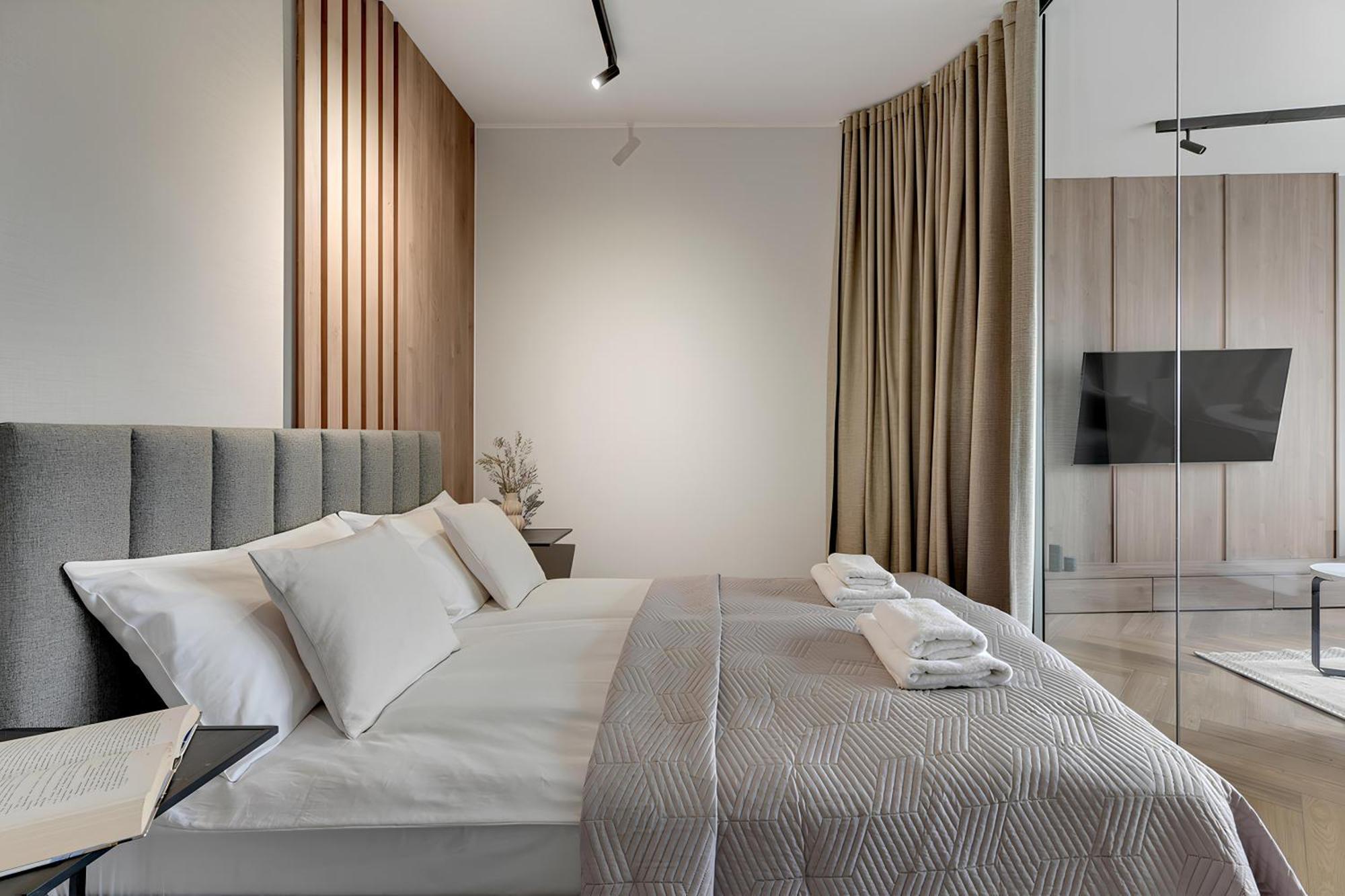 Flatbook - City Center Spa Apartments Grano Residence With Parking กดัญสก์ ภายนอก รูปภาพ