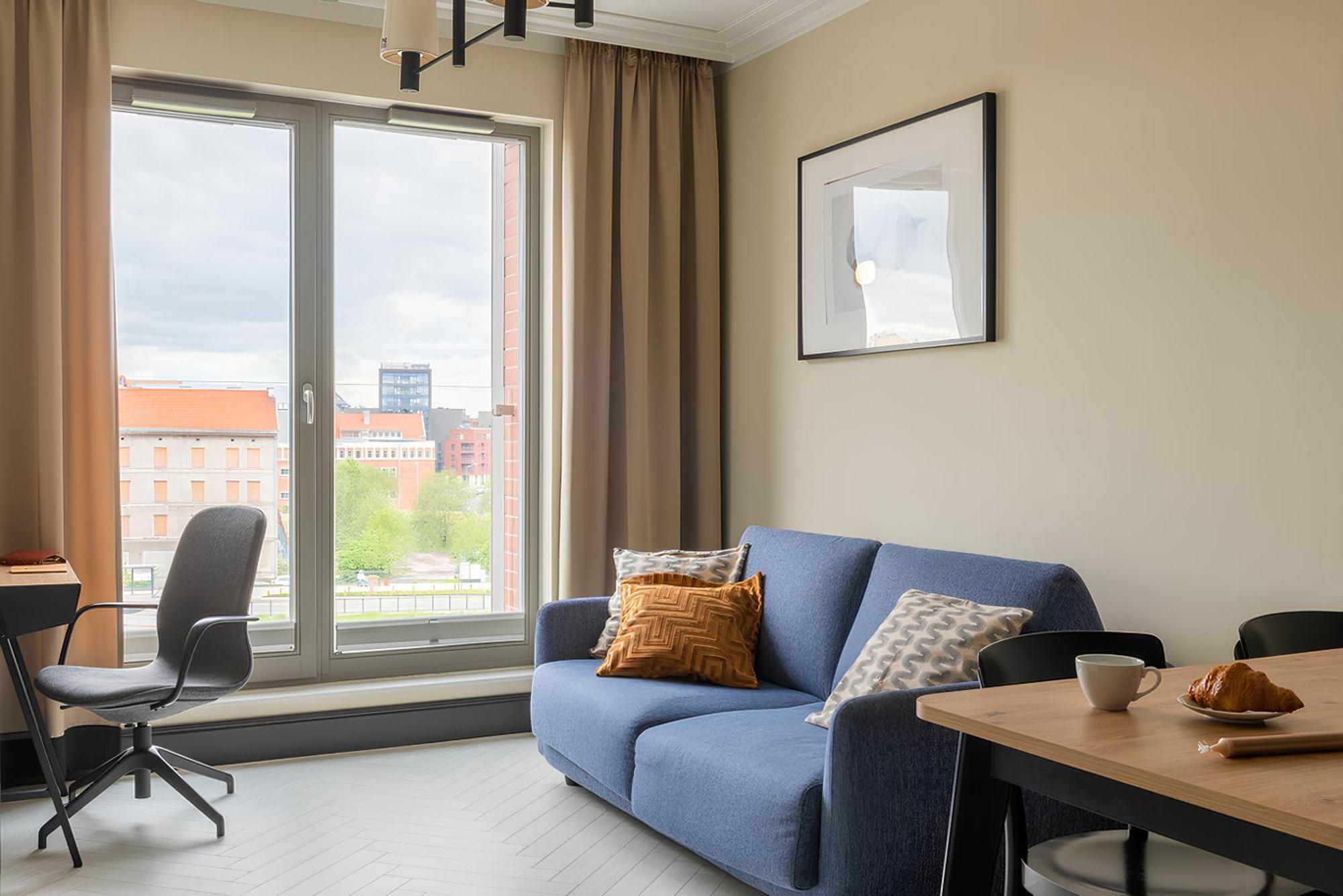 Flatbook - City Center Spa Apartments Grano Residence With Parking กดัญสก์ ภายนอก รูปภาพ