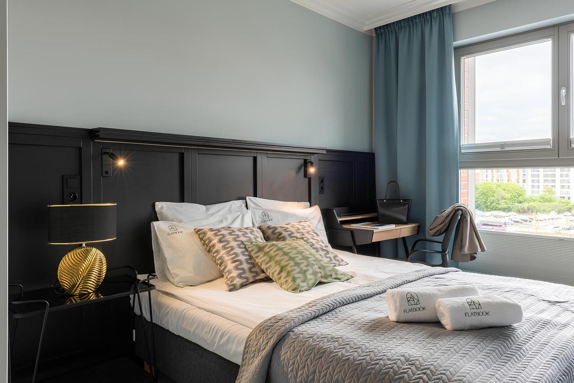 Flatbook - City Center Spa Apartments Grano Residence With Parking กดัญสก์ ภายนอก รูปภาพ