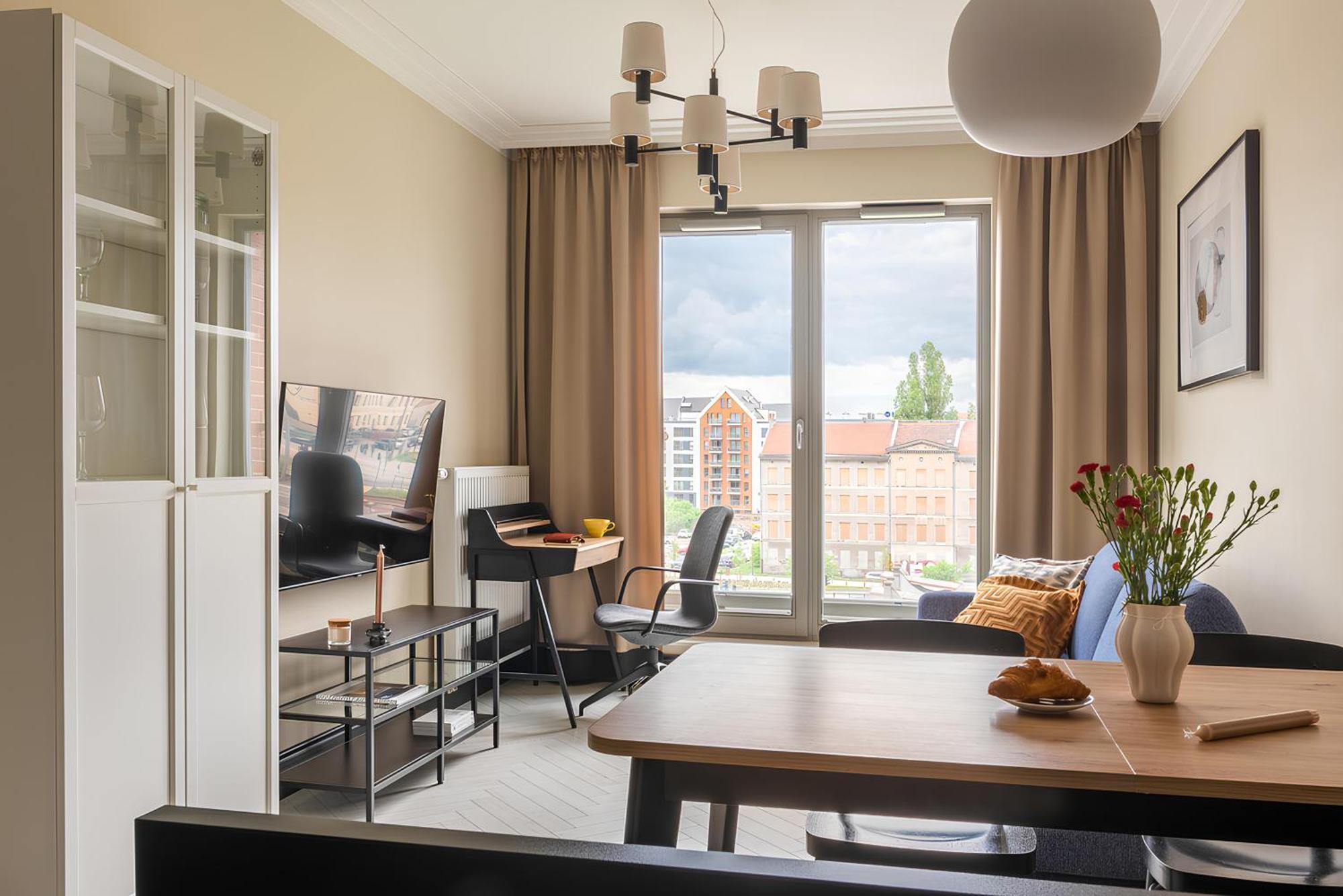 Flatbook - City Center Spa Apartments Grano Residence With Parking กดัญสก์ ภายนอก รูปภาพ