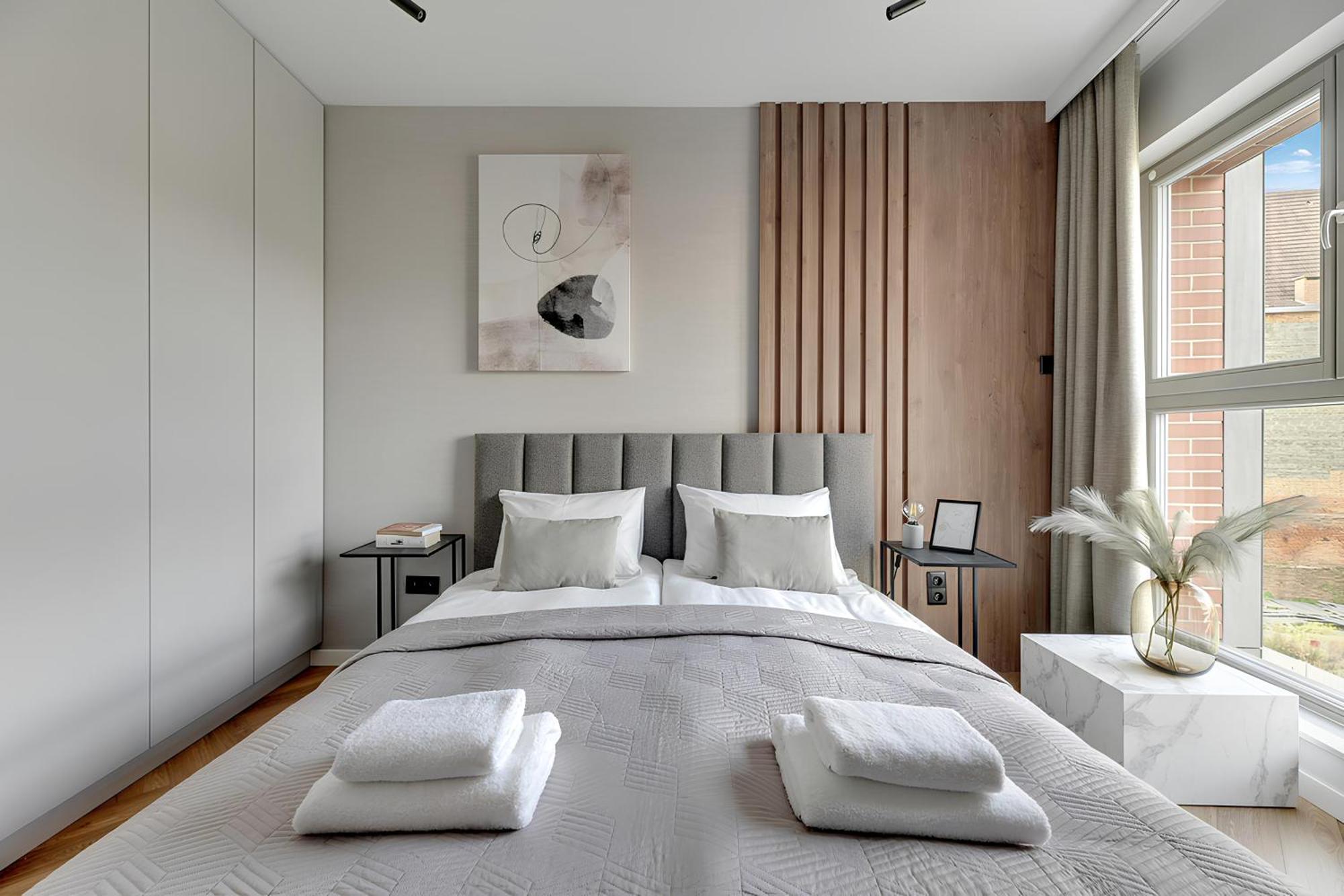Flatbook - City Center Spa Apartments Grano Residence With Parking กดัญสก์ ภายนอก รูปภาพ